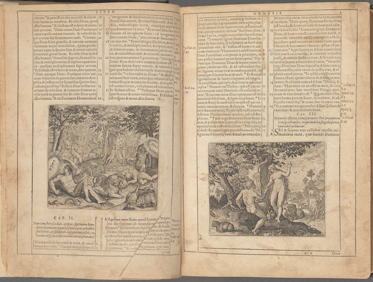 Biblia Sacra vulgatæ, pages 2 &amp; 3